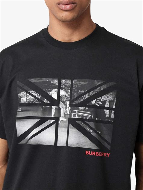 burberry union jack t-shirt|Burberry Faded Union Jack T.